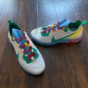 Nike react element 55 SE super Nintendo size 7.5 Mens tennis shoes